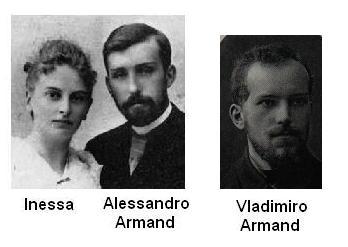 Inessa, Alessandro Armand, Vladimiro Armand